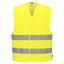 Portwest ES474 Essential Hi-Vis Two Band Vest Yellow Large