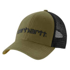 Carhartt 101195 Logo Graphic Cap Dark Bronzed Green