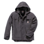 Carhartt 103826 Bartlett Jacket Relaxed Fit Washed Duck Sherpa-Lined Utility Jacket