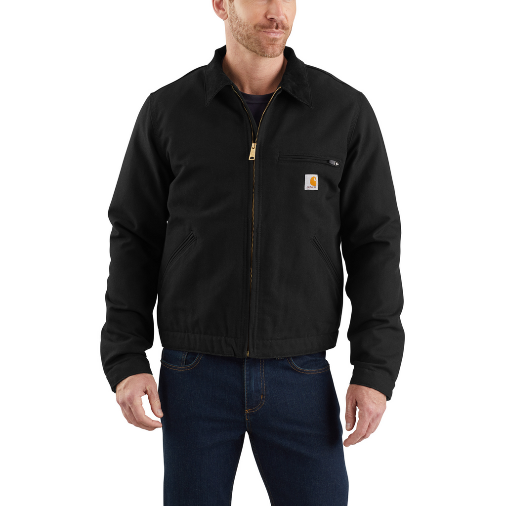 Carhartt 103828 Relaxed Fit Duck Blanket-Lined Detroit Jacket