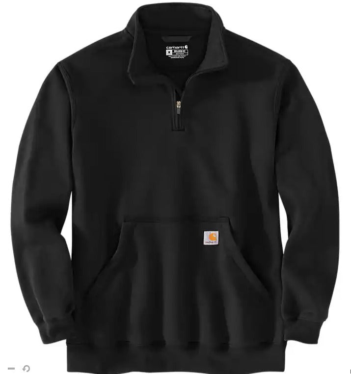 Carhartt 105294 Loose Fit Midweight Quarter Zip Mock Neck Sweatshirt Main image