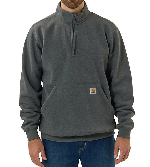 Carhartt 105294 Quarter-Zip Mock Neck Work Sweatshirt, Midweight Secondary image