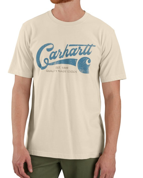 Carhartt 106531 Relaxed Fit Lightweight Short-Sleeve Script Graphic T-Shirt Main image