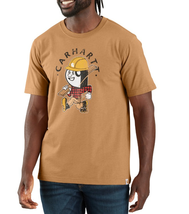 Carhartt 106534 Relaxed Fit Lightweight Short-Sleeve Carpenter Graphic T-Shirt Main image