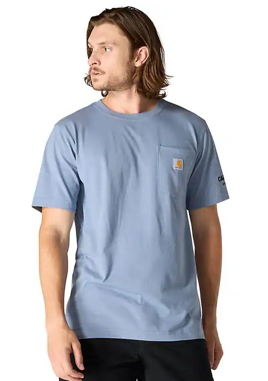 Carhartt 107052 Relaxed Fit Lightweight Short-Sleeve Active Jac Graphic T-Shirt Main image