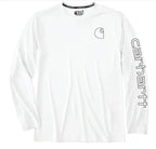 Carhartt 107182 Force Sun Defender Relaxed Fit Lighweight Short Sleeve Logo Graphic T-Shirt
