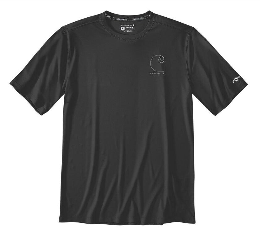 Carhartt 107182 Force Sun Defender Relaxed Fit Lighweight Short Sleeve Logo Graphic T-Shirt Main image