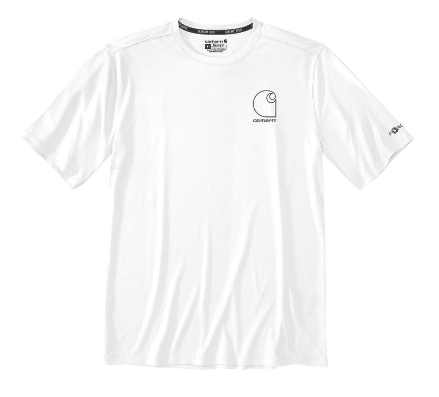 Carhartt 107182 Force Sun Defender Relaxed Fit Lighweight Short Sleeve Logo Graphic T-Shirt Secondary image