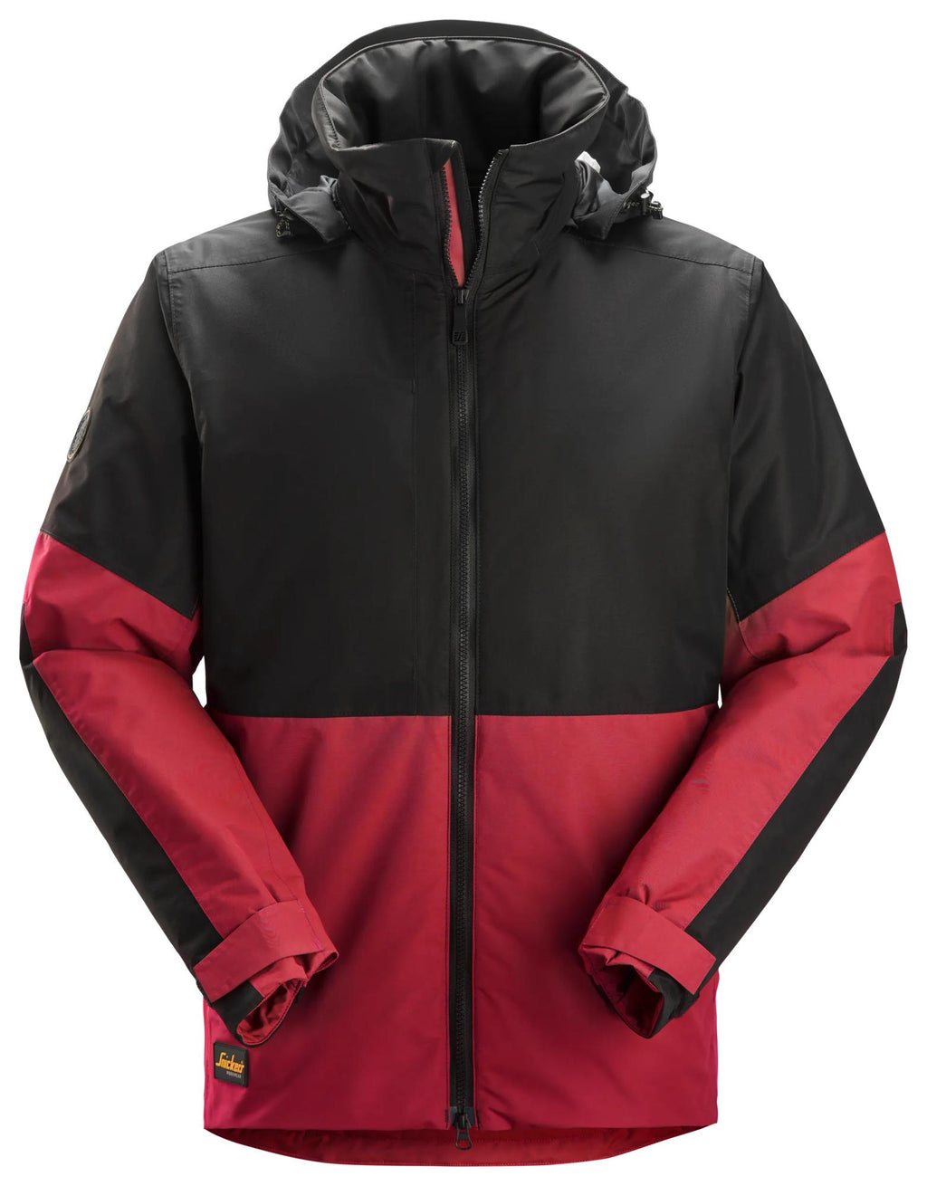Snickers 1104 Waterproof Insulated Jacket Chili Red/Black