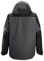 Snickers 1104 Waterproof Insulated Jacket Steel Grey/Black