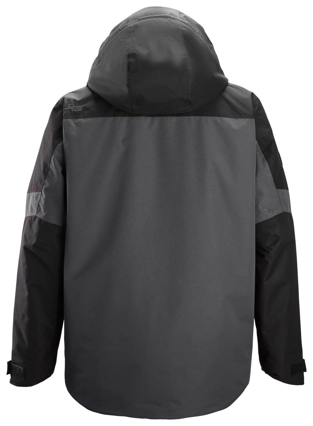 Snickers 1104 Waterproof Insulated Jacket Steel Grey/Black