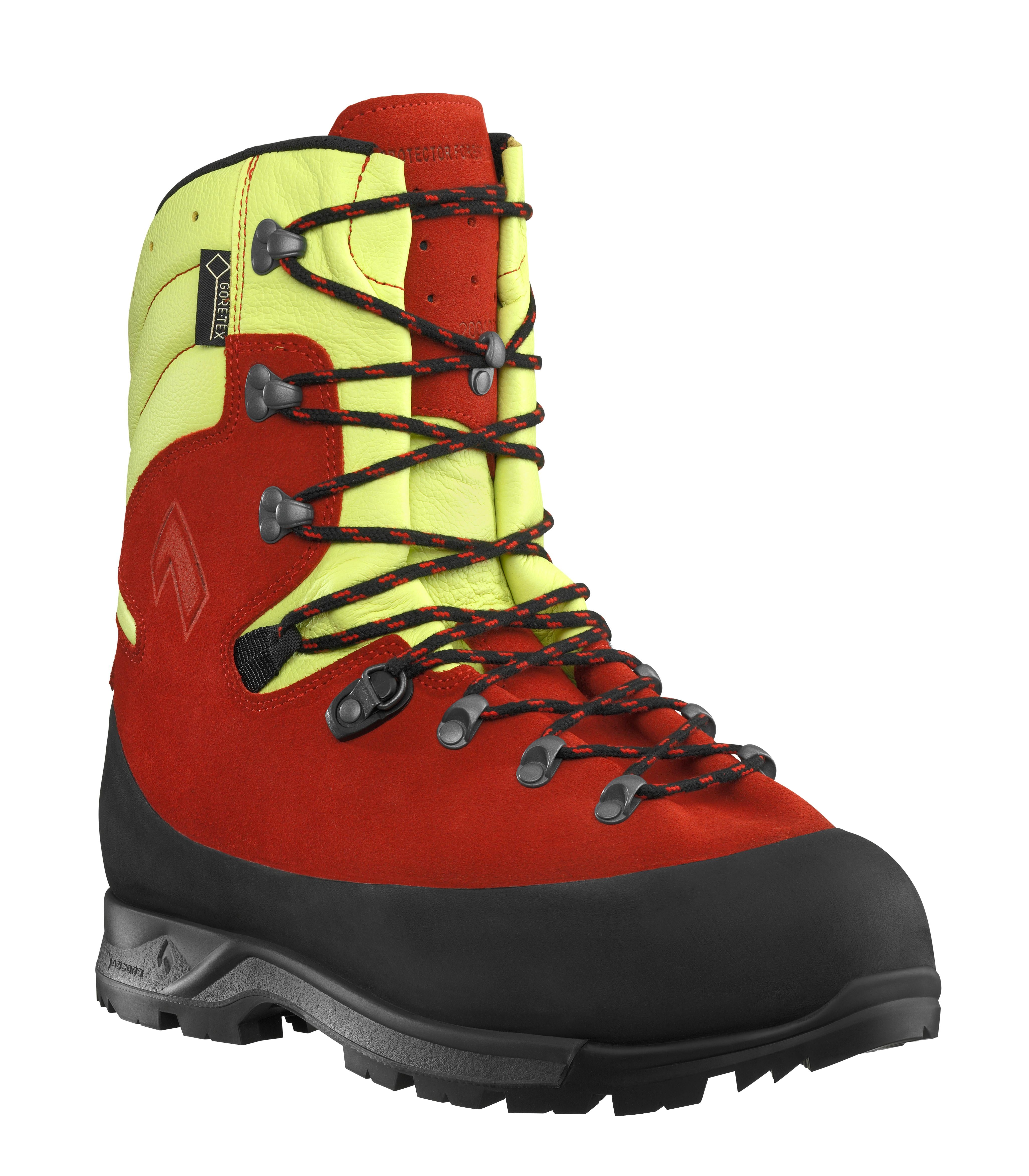 Haix 603115 Protector Forest 2.1 GTX Red-Yellow Class 2 Chainsaw Gore-Tex Forestry Boot Main image