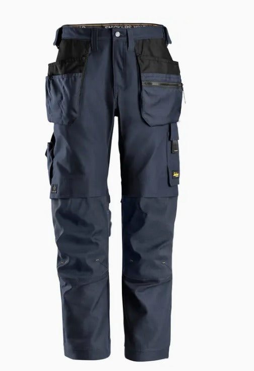 Snickers 6224 AllroundWork Canvas+ Stretch Work Trousers+ Holster Pockets
