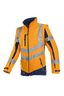 Sioen 724Z42TU2 Malden Hi-vis softshell jacket with detachable sleeves