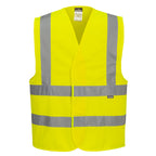 Portwest ES470 Essential Hi-Vis Band and Brace Vest Yellow Large