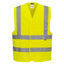 Portwest ES470 Essential Hi-Vis Band and Brace Vest Yellow Large