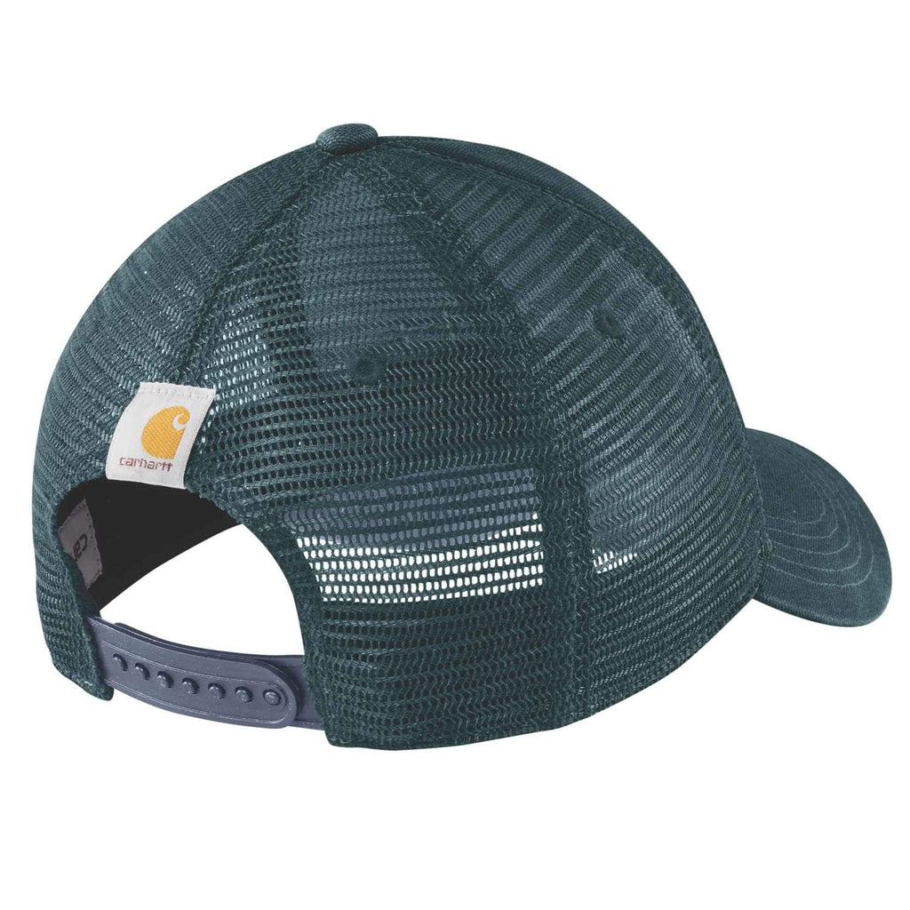 Carhartt 101195 Logo Graphic Cap Dark Harbor Teal/Approaching Storm
