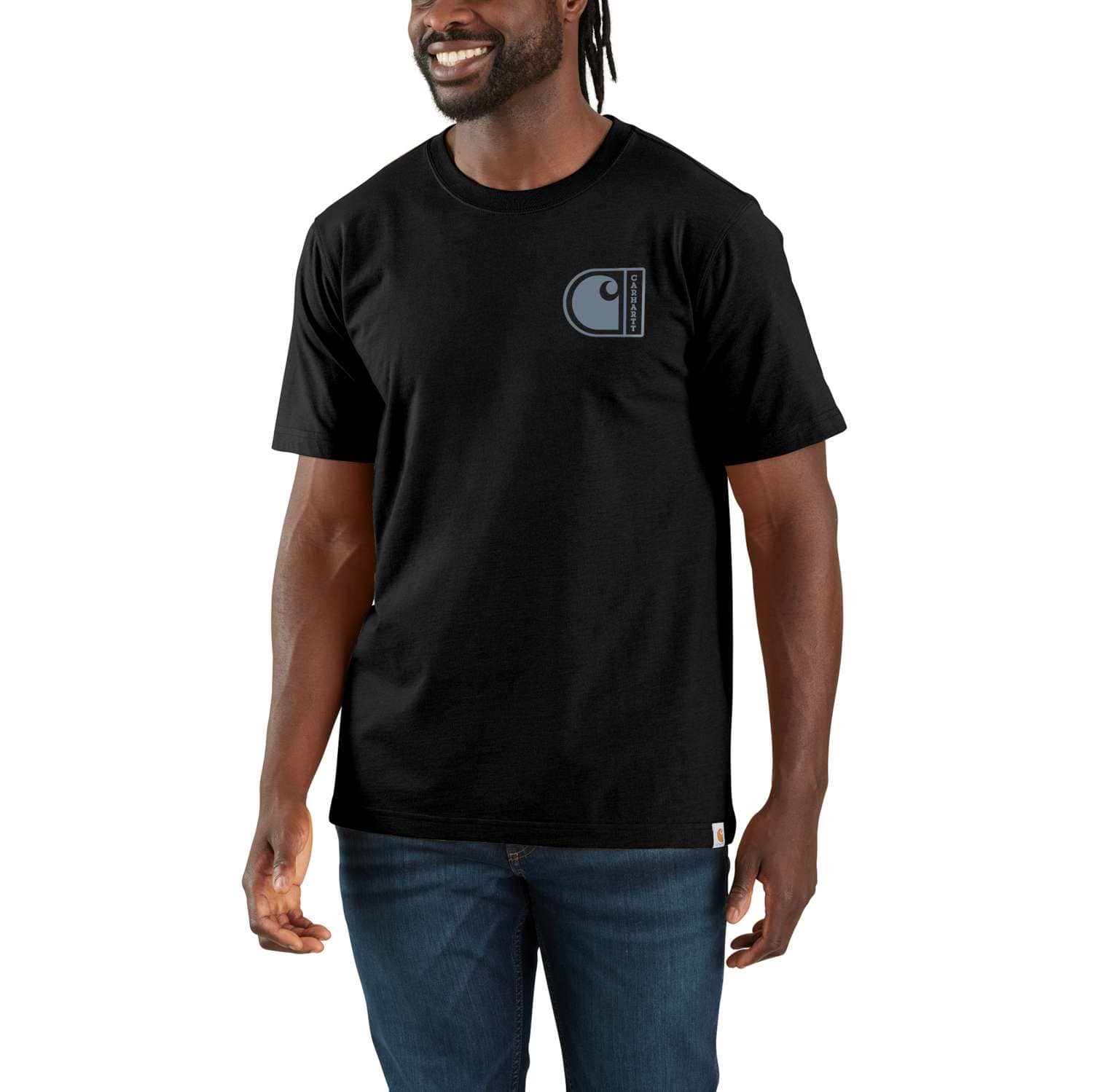 Carhartt 107048 Short-Sleeve Work T-Shirt, Lightweight, C Graphic Secondary image