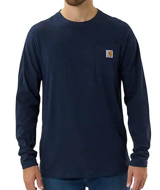 Carhartt 104617 Relaxed Fit Midweight Long-Sleeve Pocket T-Shirt