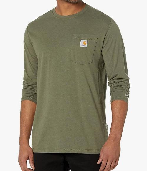 Carhartt 104617 Relaxed Fit Midweight Long-Sleeve Pocket T-Shirt