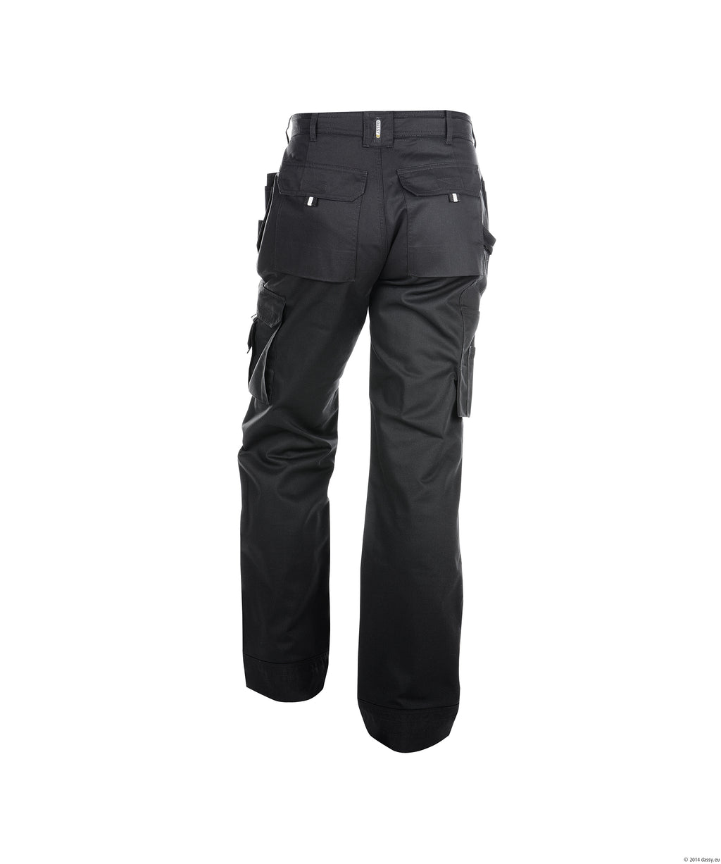 Dassy Oxford 245 g Work Trousers with Cordura Knee Pad Pockets