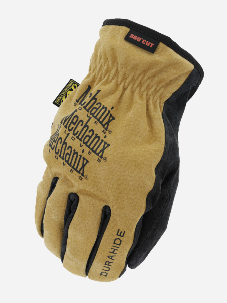 Thomas Jacks Mechanix Wear Leather Driver E5-360  Black/Tan Main image