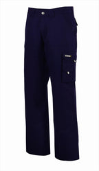 Dassy Liverpool 245 g Cargo Work Trousers - Triple Needle Stitched - Navy
