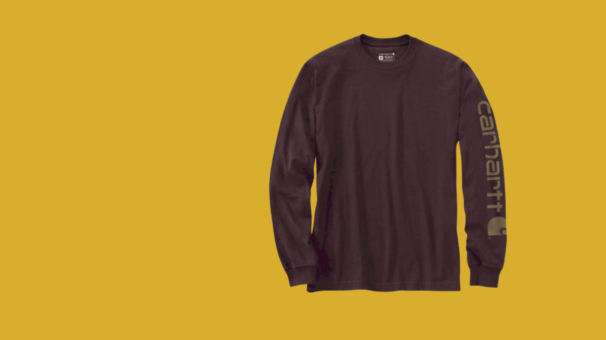 Carhartt EK231 Long-Sleeve Work T-Shirt, Heavyweight