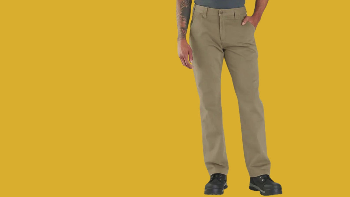 Carhartt B324 Work Trousers, Cargo Pockets, Twill