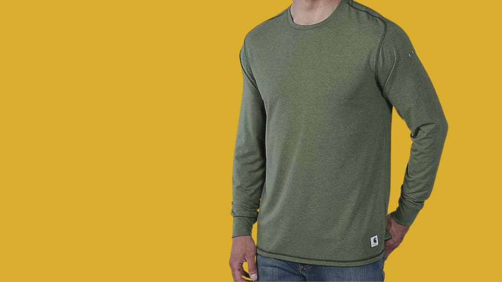 Carhartt 105846 Long-Sleeve Work T-Shirt, Lightweight
