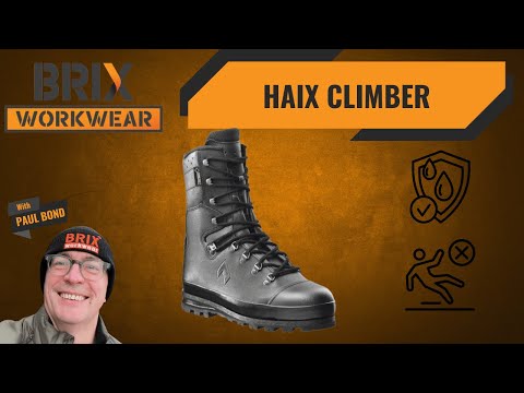 HAIX Climber Men's Safety Boot, Gore-Tex Waterproof, EN ISO 20345 S3