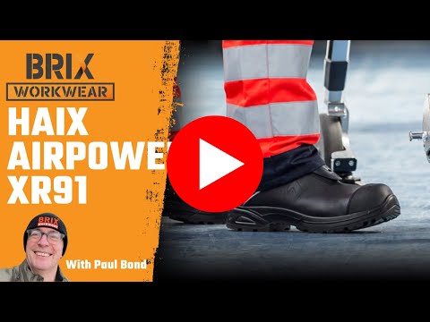 HAIX Airpower XR91 Men's Waterproof Firefighter Safety Boot, CROSSTECH
