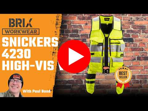 Snickers 4230 AllroundWork High-Vis Toolvest CL1