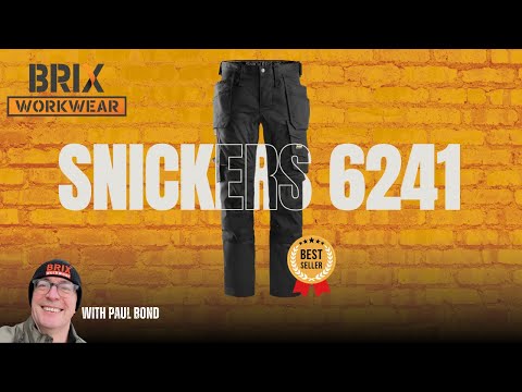 Snickers 6241 AllroundWork, Stretch Trousers Holster Pockets