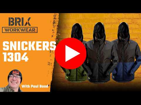 Snickers 1304 AllroundWork Waterproof Work Jacket