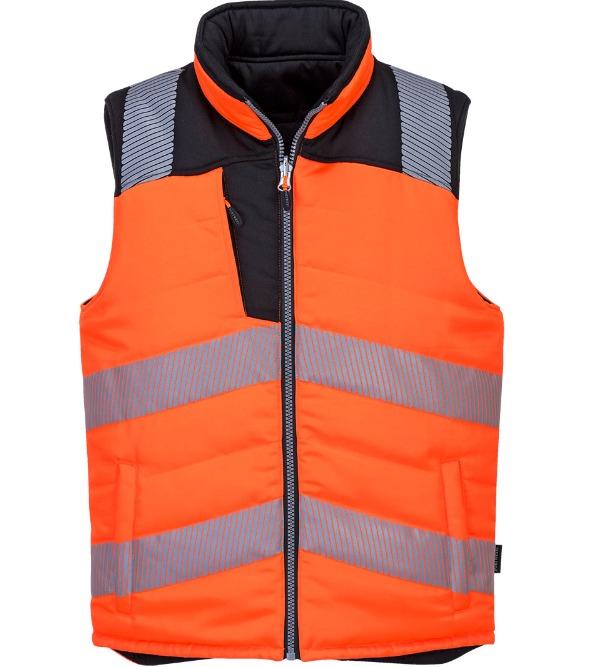 PortWest PW374 PW3 Hi-Vis Reversible Bodywarmer Secondary image