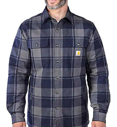 Carhartt 105939 Relaxed Fit Heavyweight Flannel Sherpa-Lined Shirt Jac Main image