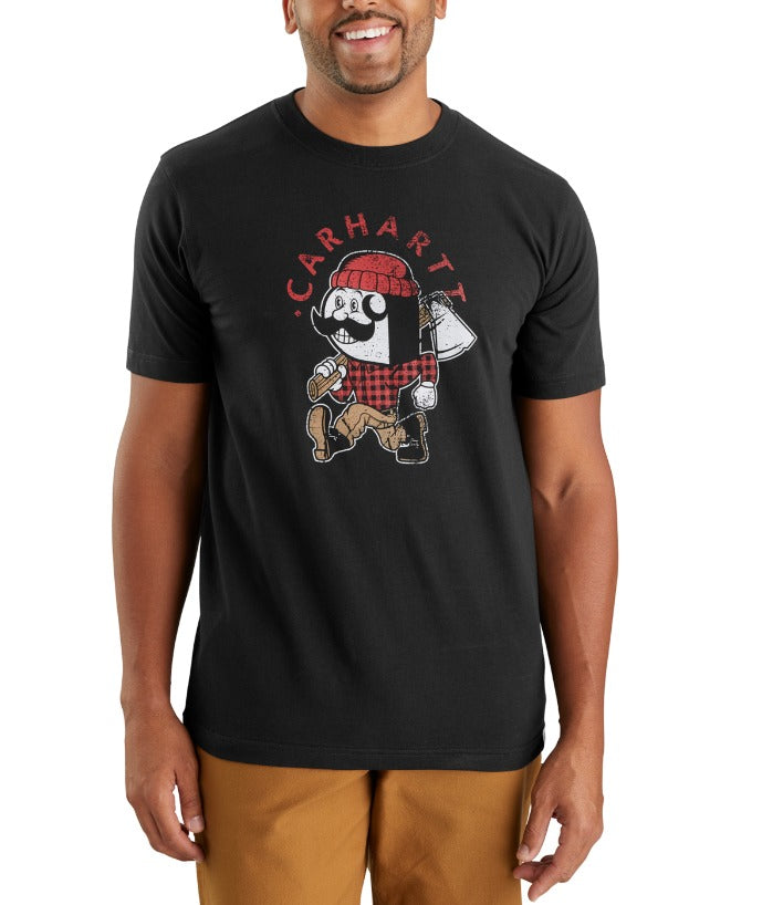 Carhartt 106533 Relaxed Fit Lightweight Short-Sleeve Lumberjack Graphic T-Shirt Main image