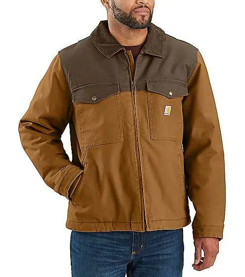 Carhartt 106432 Montana Rugged Flex Relaxed Fit Duck Insulated Jacket Main image