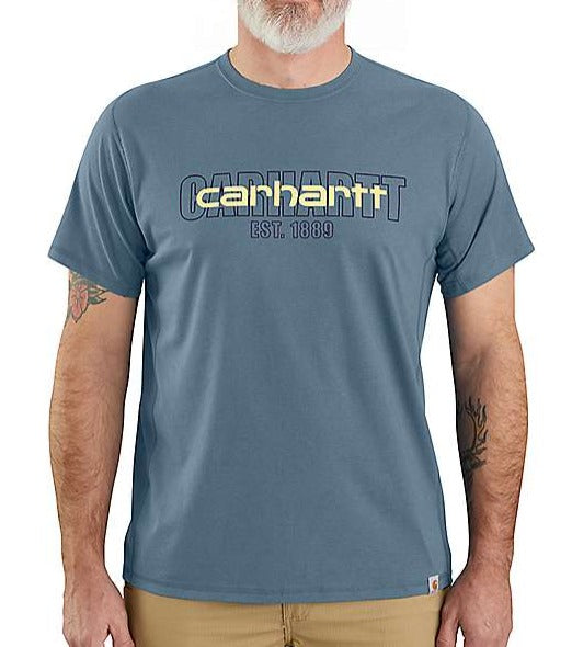 Carhartt 106653 Force Relaxed Fit Midweight Short-Sleeve Logo Graphic T-Shirt Secondary image