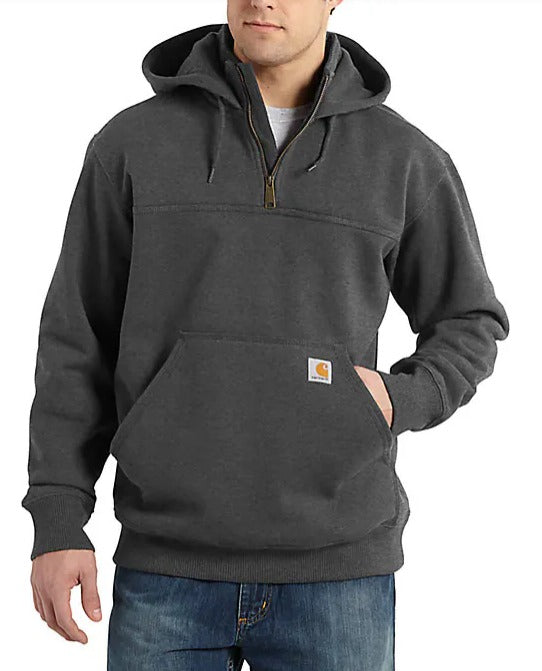 Carhartt 100617 Rain Defender Loose Fit Heavyweight Quarter-Zip Hooded Sweatshirt Secondary image