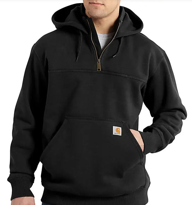 Carhartt 100617 Rain Defender Loose Fit Heavyweight Quarter-Zip Hooded Sweatshirt