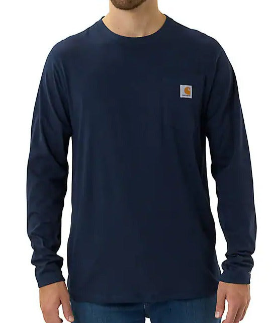 Carhartt 104617 Relaxed Fit Midweight Long-Sleeve Pocket T-Shirt