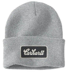 Carhartt 107007 Knit Cuffed Script Patch Beanie