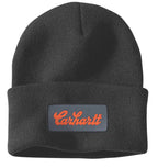 Carhartt 107007 Knit Cuffed Script Patch Beanie